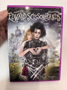 Edward Scissorhands [DVD] Disc Tested, Working